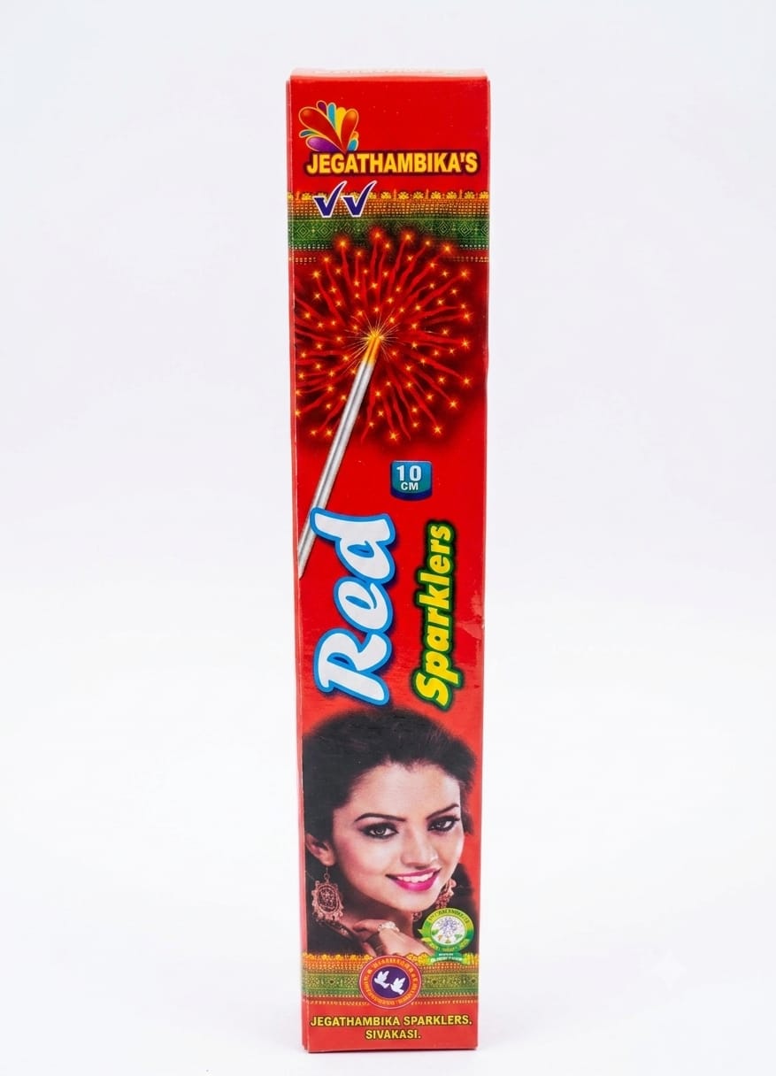 10cm Red Sparklers