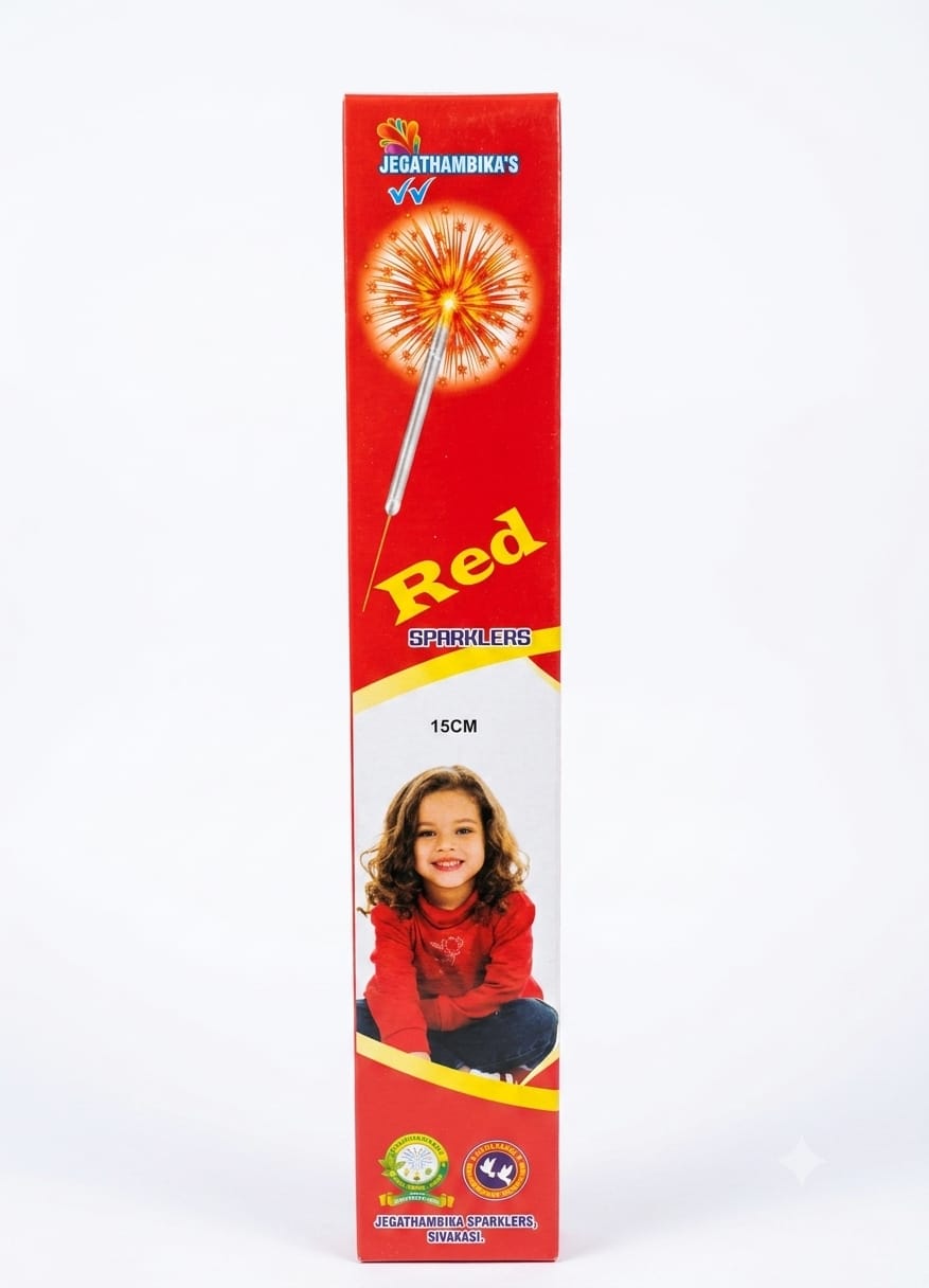15cm Red Sparklers