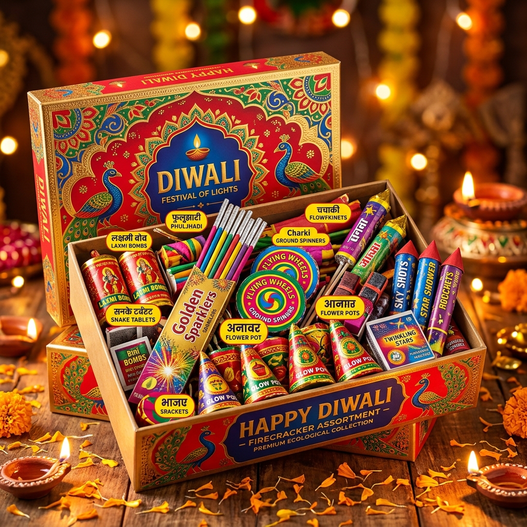 Family Celebration Cracker Gift Boxes