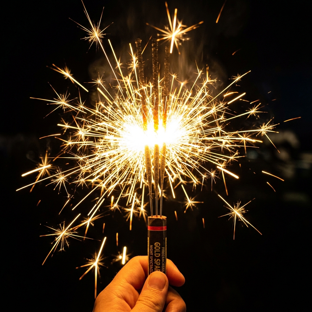 Electric Sparklers & Fancy Crackers